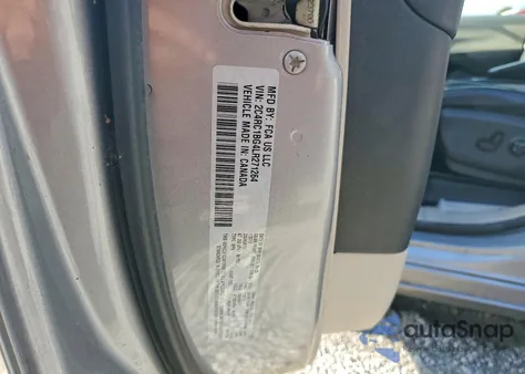 2020 Chrysler Pacifica Touring L z USA, uszkodzony, nr VIN 2C4RC1BG4LR271264